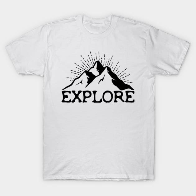 Explore T-Shirt by Polahcrea